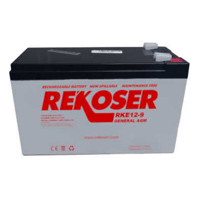 12V9Ah AGM battery RKE12-9