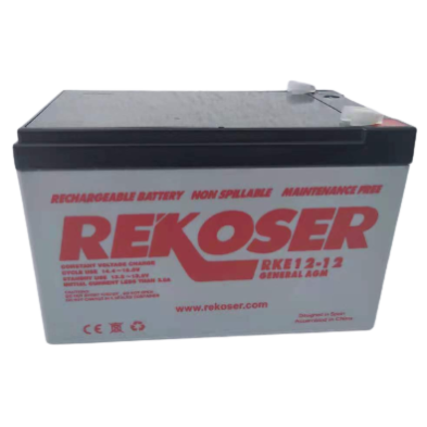 12V12Ah AGM battery RKE12-12