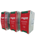 DC-DC UPS with lithium battery built-in for DIN rail